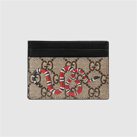 gucci animal print card holder|best gucci card holder.